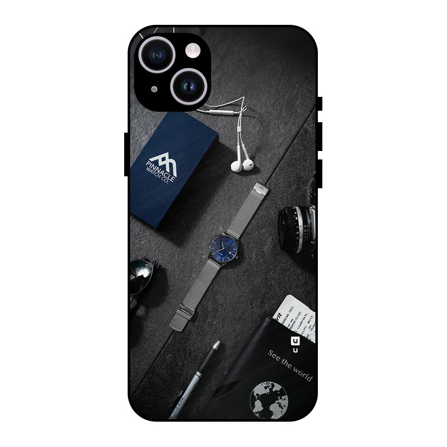 See The World Metal Back Case for iPhone 14 Plus