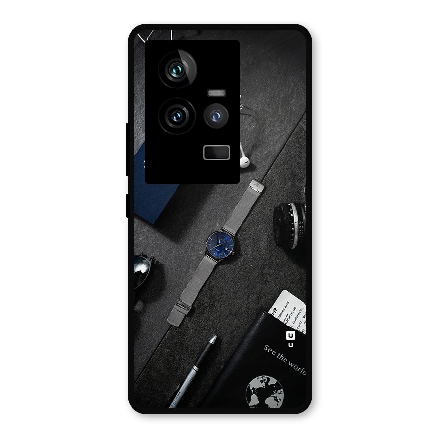 See The World Metal Back Case for iQOO 11 5G