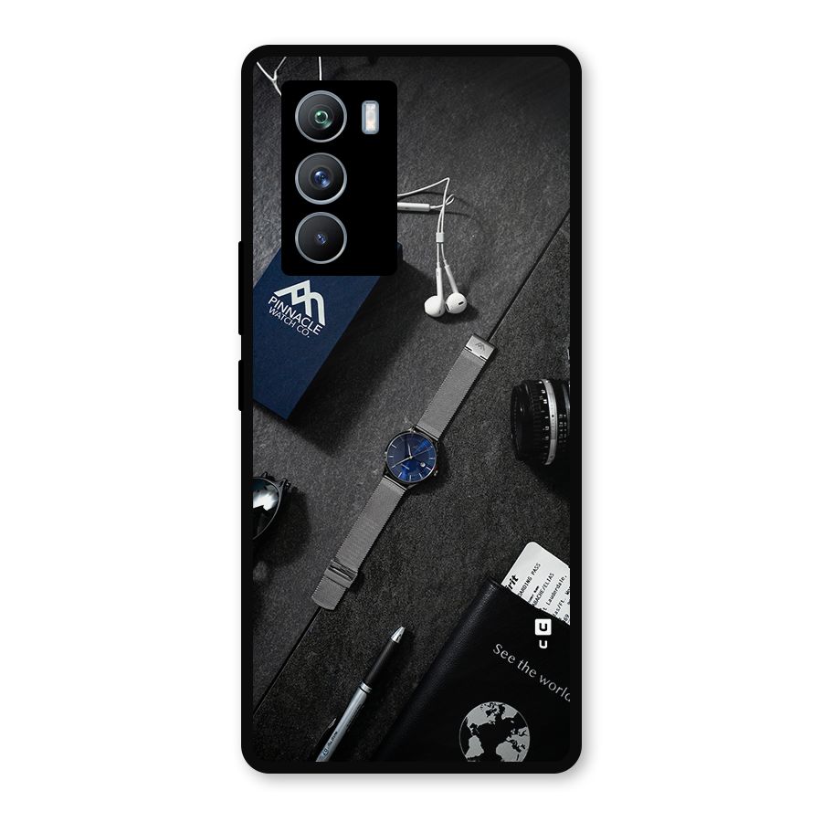See The World Metal Back Case for iQOO 9 SE