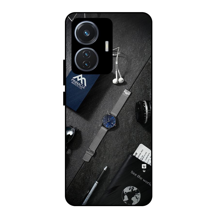 See The World Metal Back Case for iQOO Z6 44W