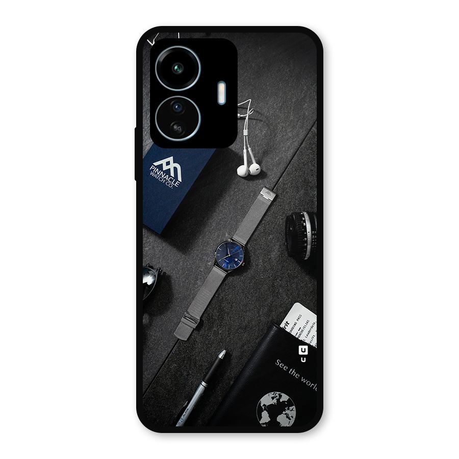 See The World Metal Back Case for vivo iQOO Z6 Lite 5G