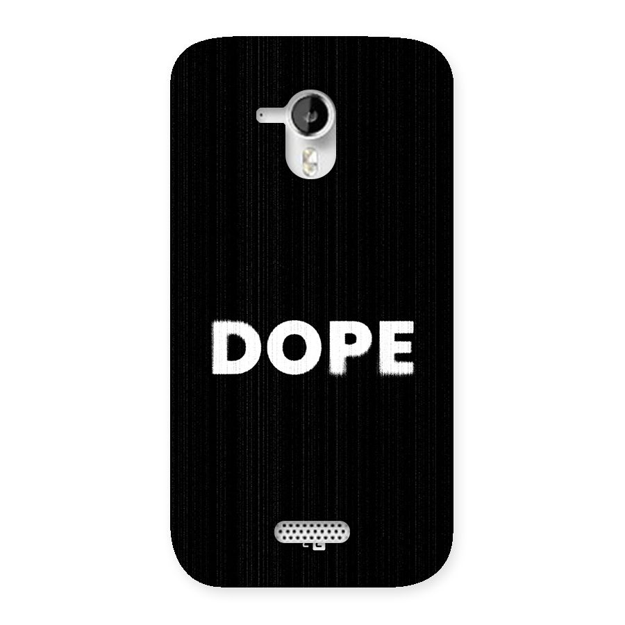 Sense Alert Back Case for Canvas HD A116