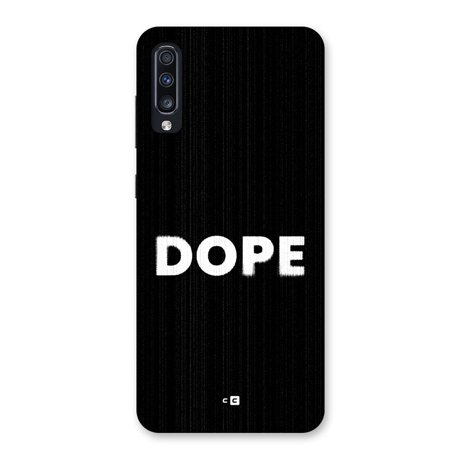 Sense Alert Back Case for Galaxy A70