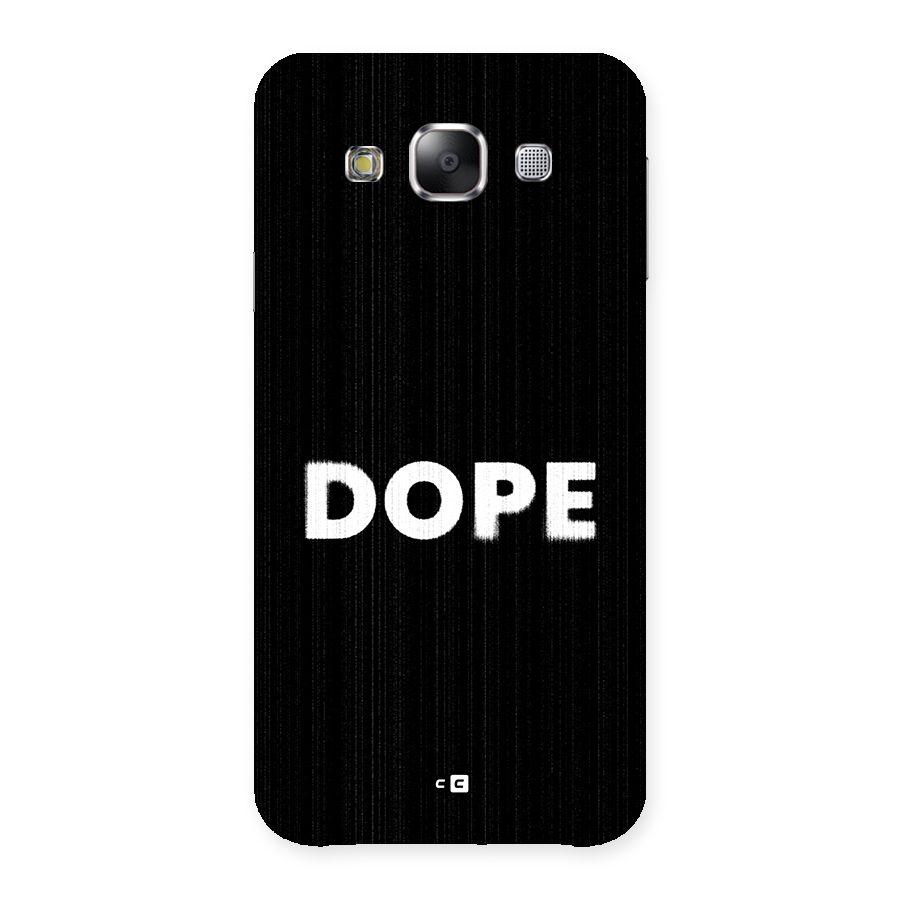 Sense Alert Back Case for Galaxy E5