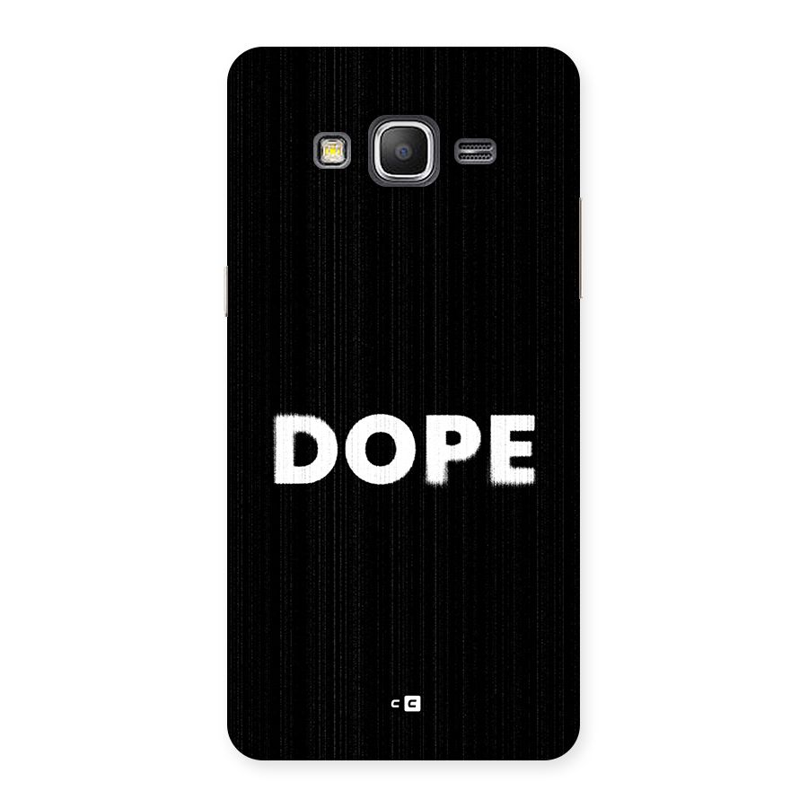 Sense Alert Back Case for Galaxy Grand Prime