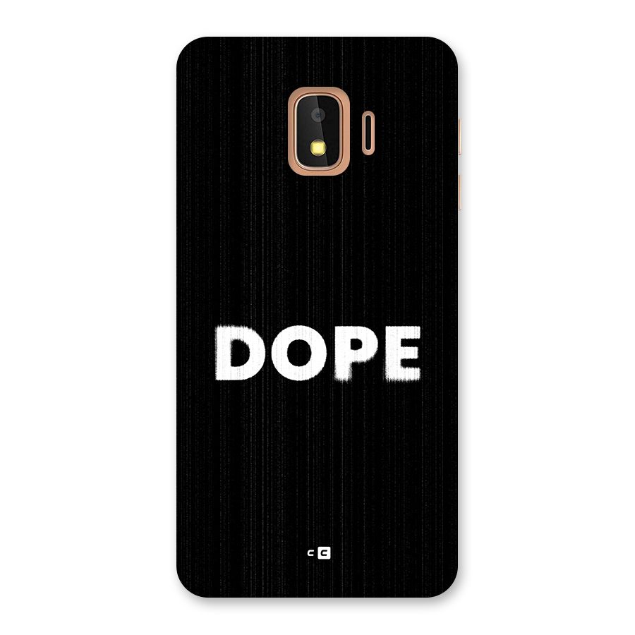 Sense Alert Back Case for Galaxy J2 Core