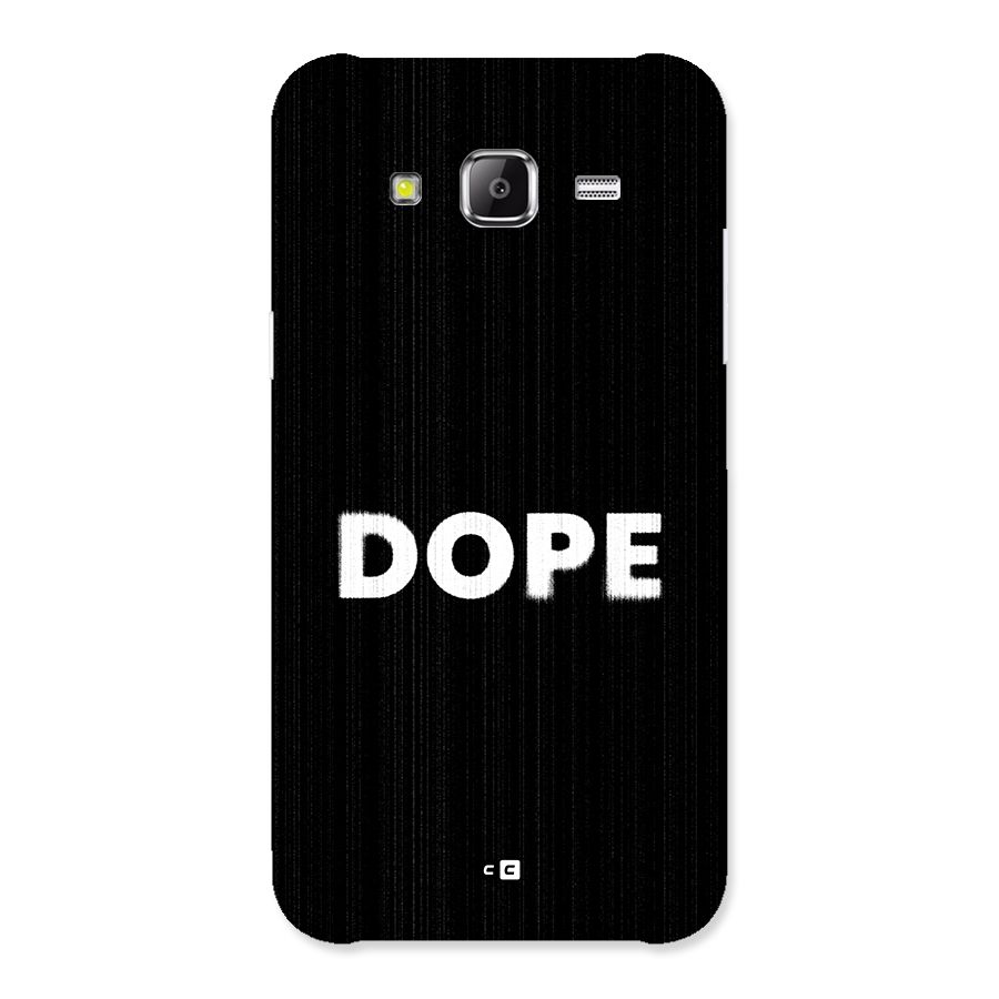 Sense Alert Back Case for Galaxy J2 Prime