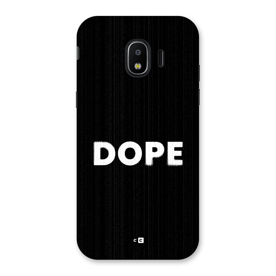 Sense Alert Back Case for Galaxy J2 Pro 2018