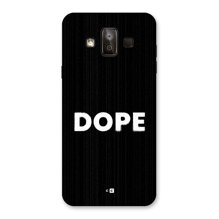 Sense Alert Back Case for Galaxy J7 Duo