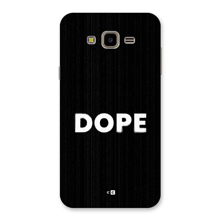 Sense Alert Back Case for Galaxy J7 Nxt