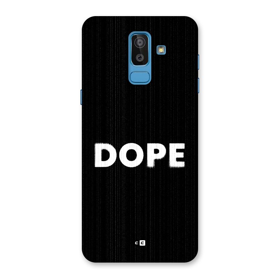 Sense Alert Back Case for Galaxy J8