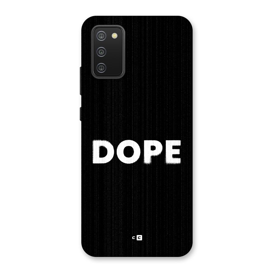 Sense Alert Back Case for Galaxy M02s