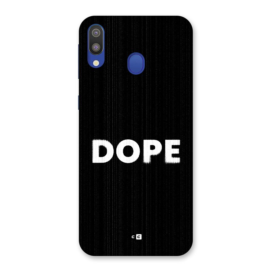 Sense Alert Back Case for Galaxy M20