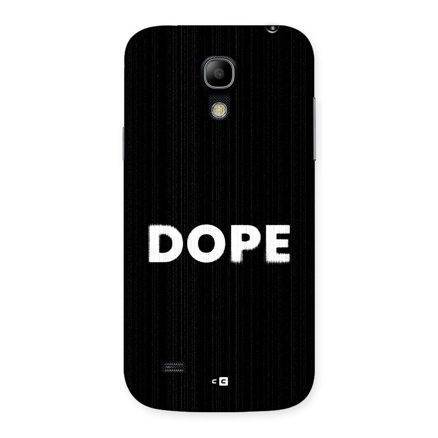 Sense Alert Back Case for Galaxy S4 Mini