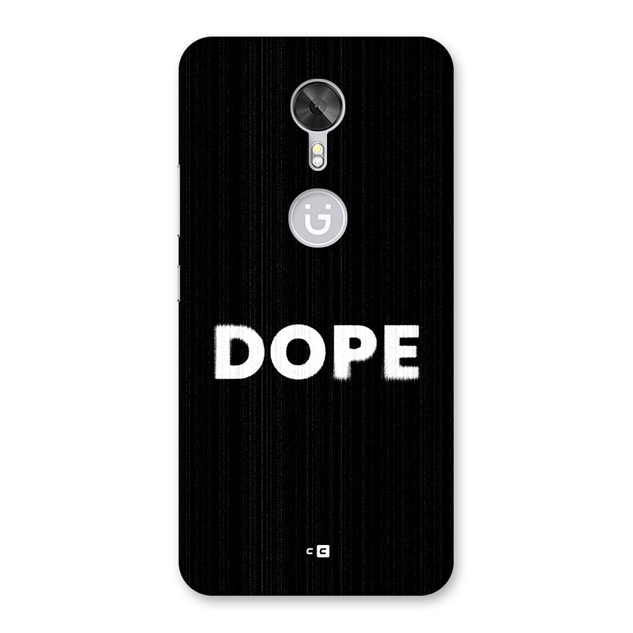 Sense Alert Back Case for Gionee A1