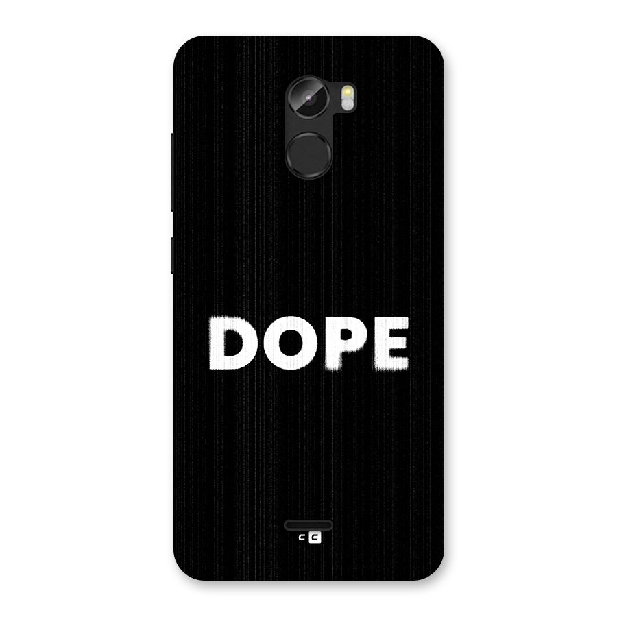 Sense Alert Back Case for Gionee X1