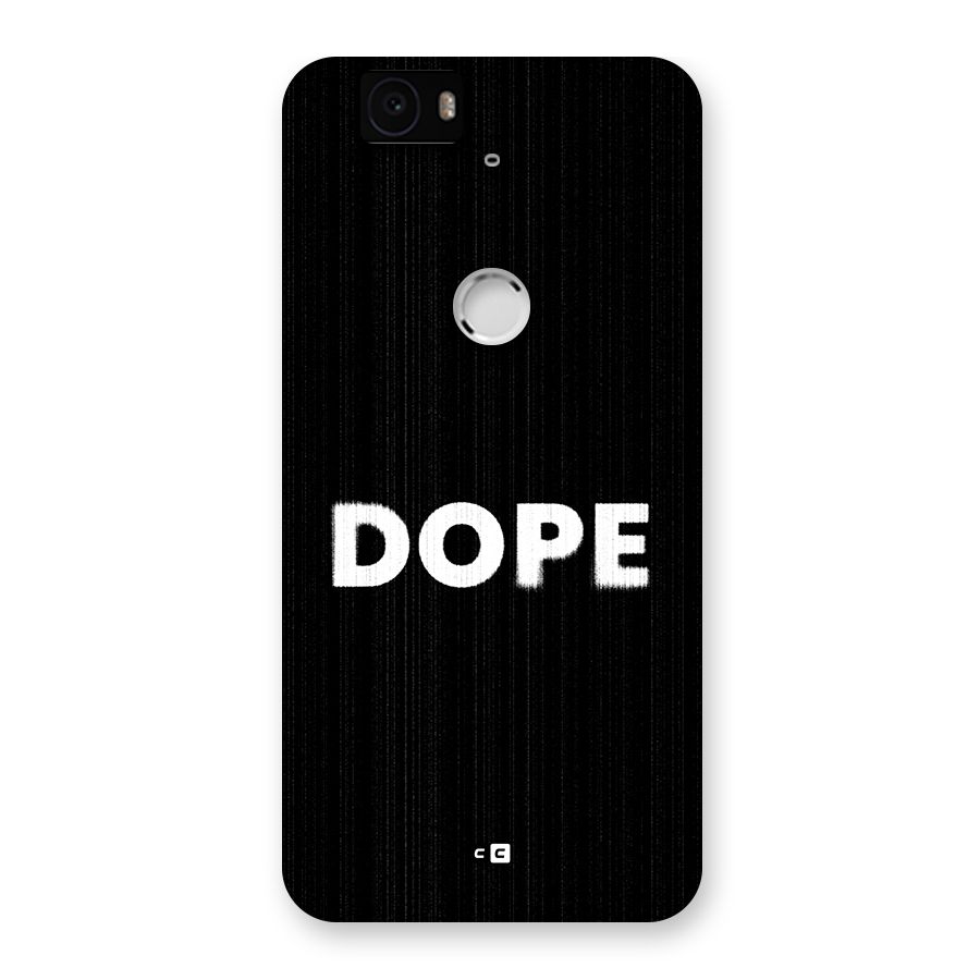 Sense Alert Back Case for Google Nexus 6P