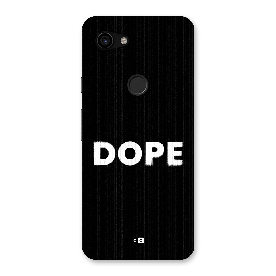 Sense Alert Back Case for Google Pixel 3a