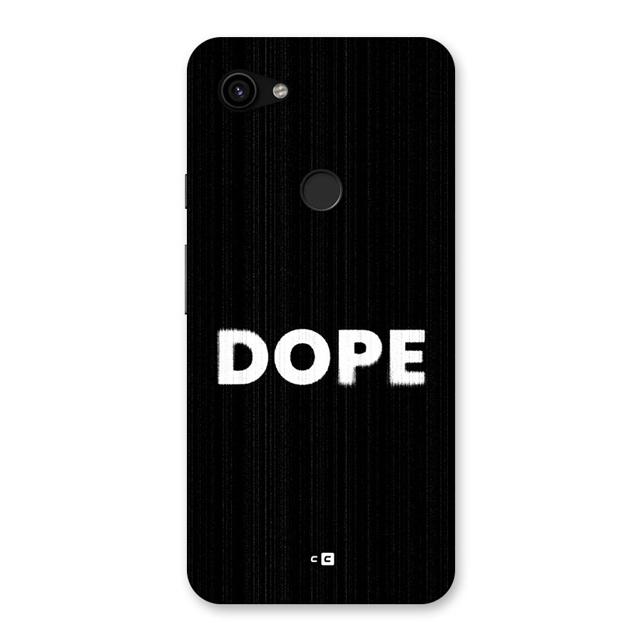 Sense Alert Back Case for Google Pixel 3a XL
