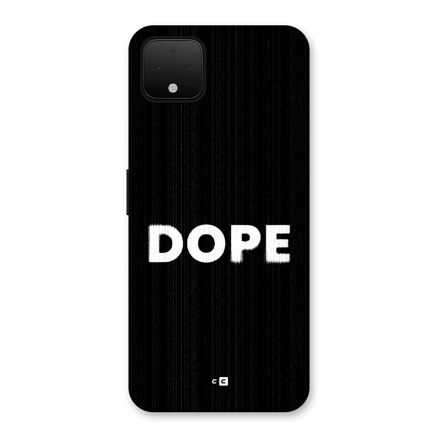 Sense Alert Back Case for Google Pixel 4 XL