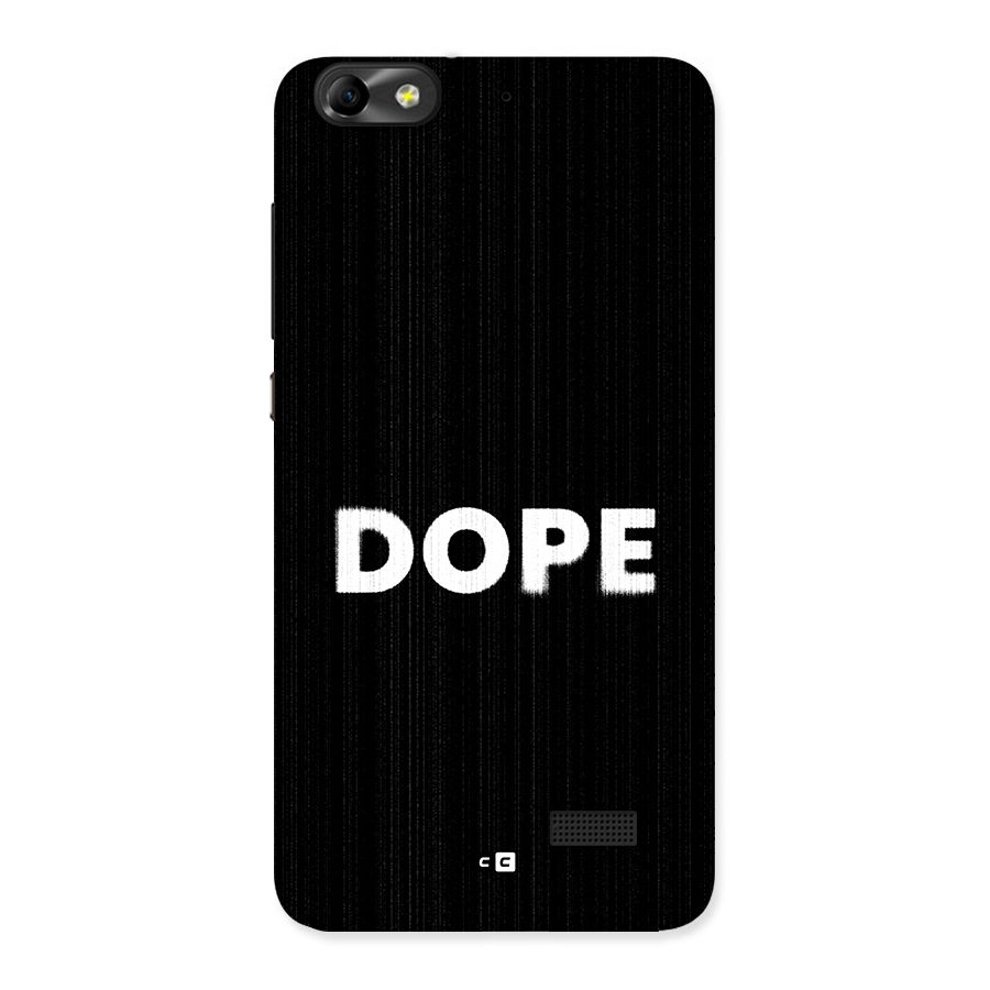 Sense Alert Back Case for Honor 4C