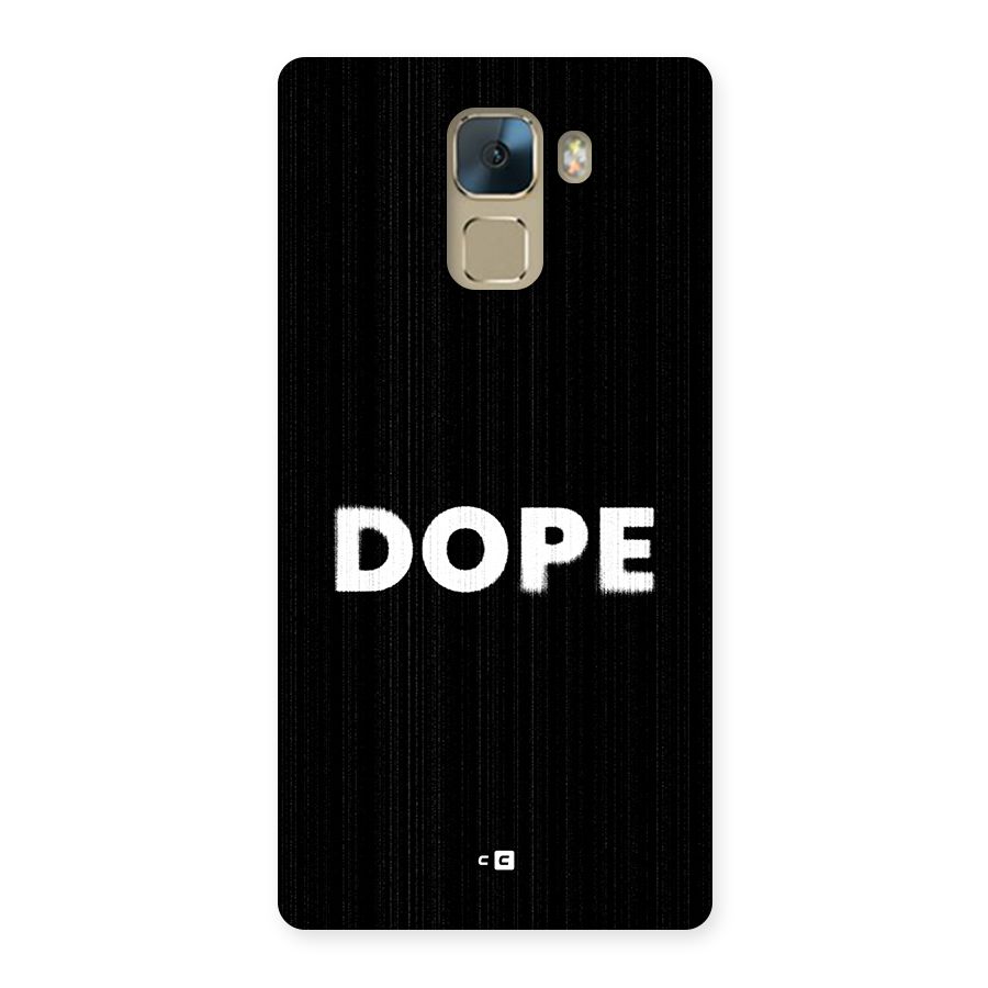 Sense Alert Back Case for Honor 7