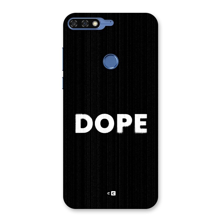 Sense Alert Back Case for Honor 7C
