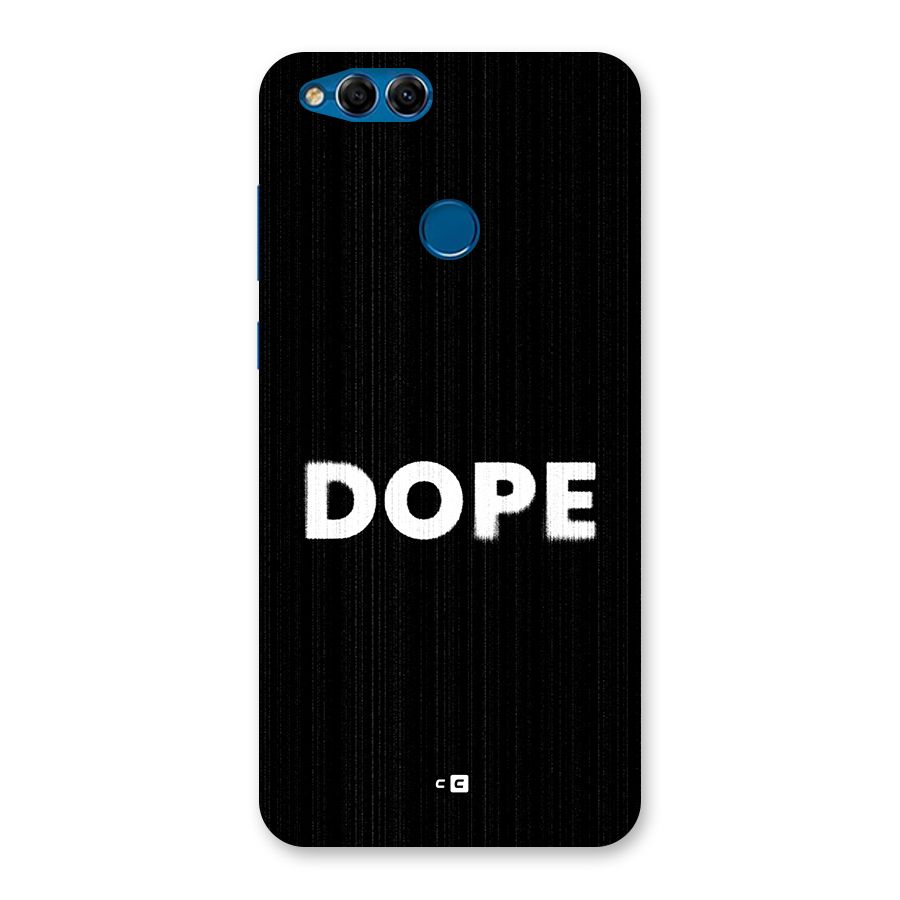 Sense Alert Back Case for Honor 7X