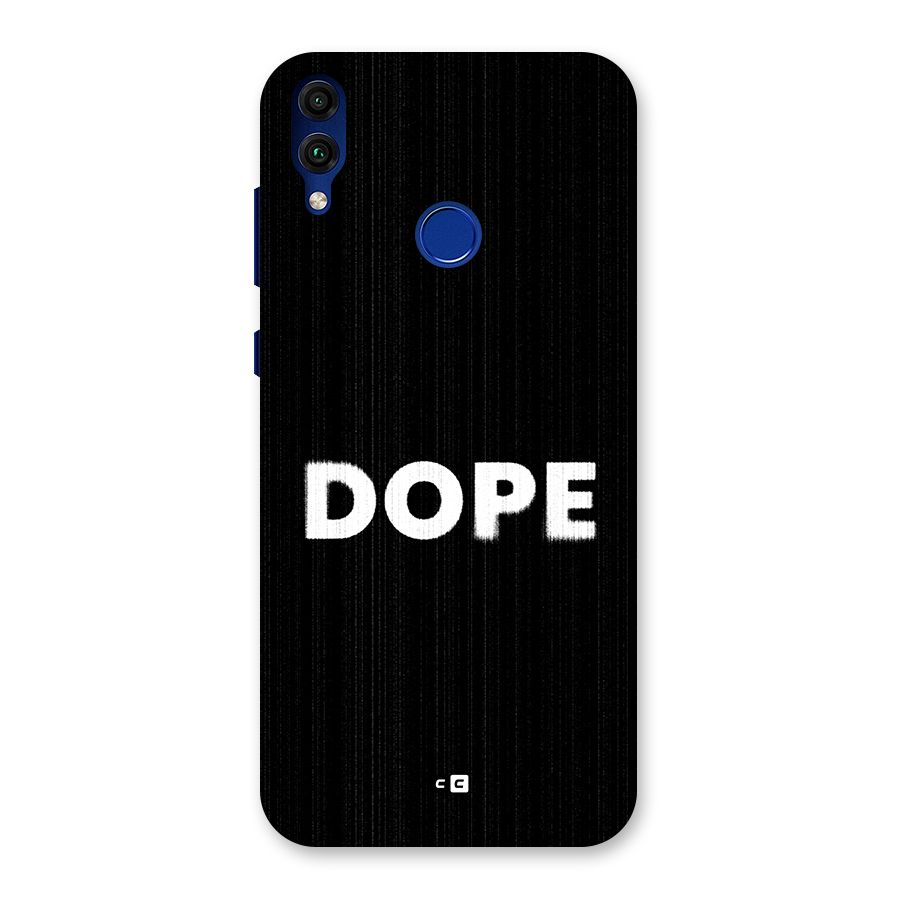 Sense Alert Back Case for Honor 8C