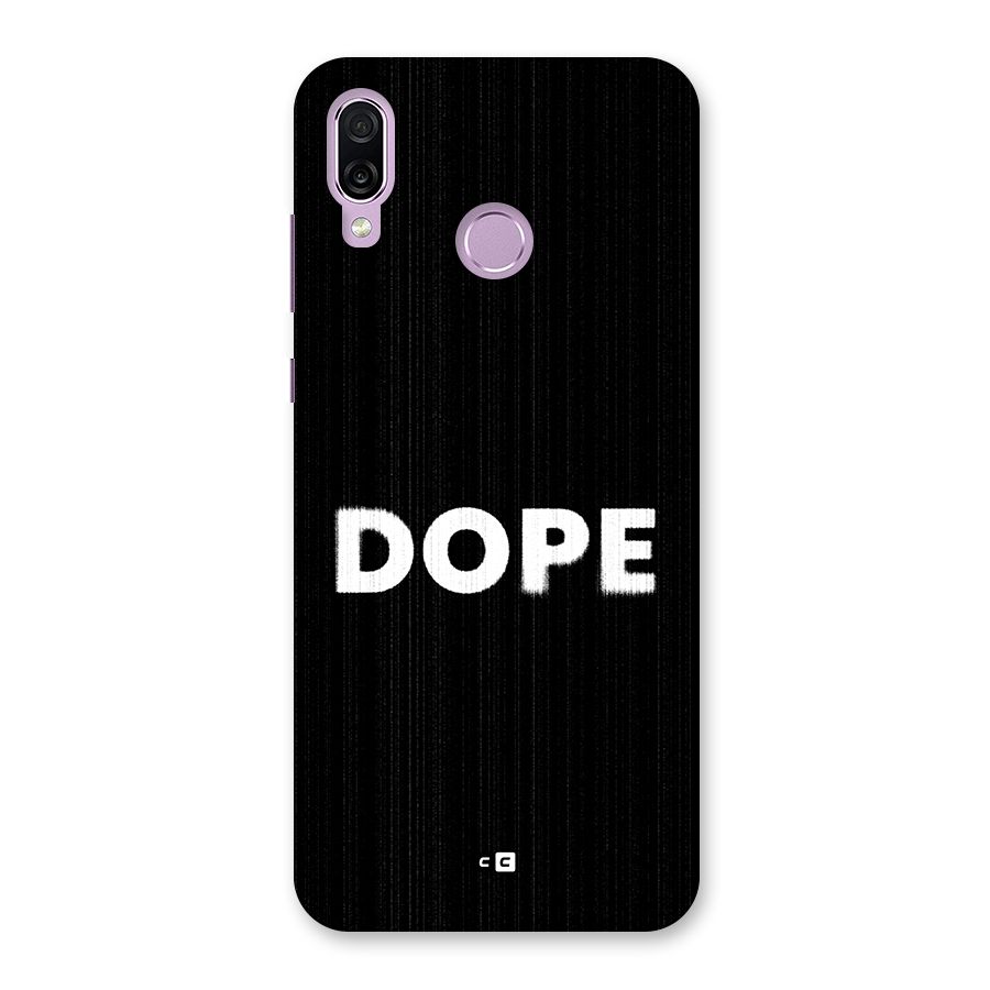Sense Alert Back Case for Honor Play