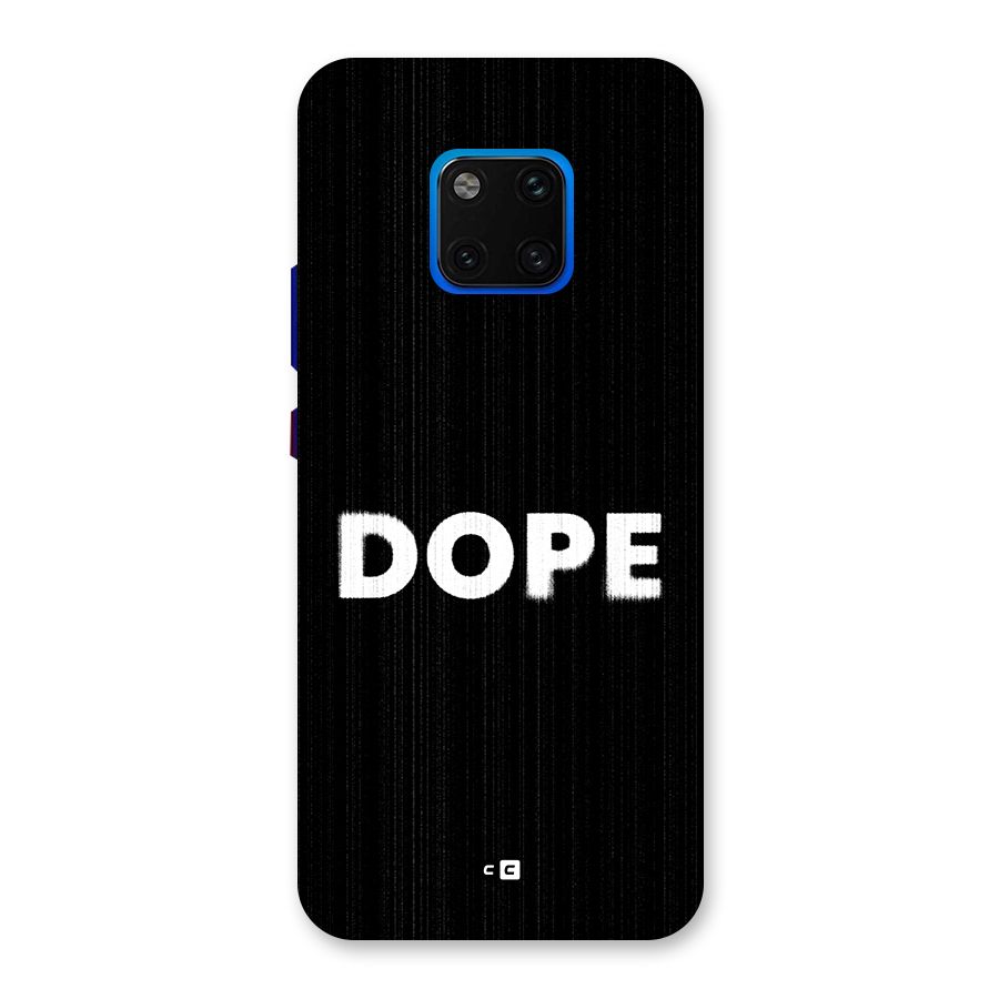 Sense Alert Back Case for Huawei Mate 20 Pro
