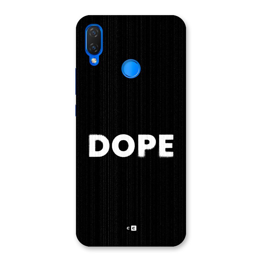Sense Alert Back Case for Huawei Nova 3i