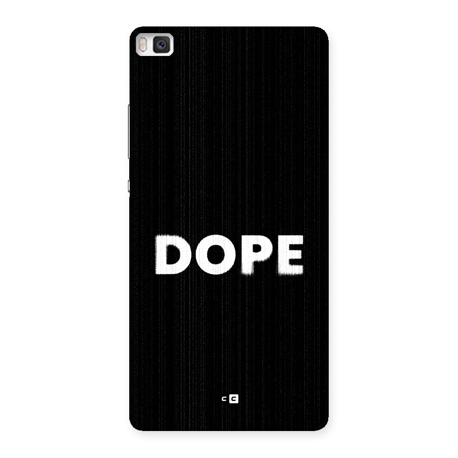 Sense Alert Back Case for Huawei P8