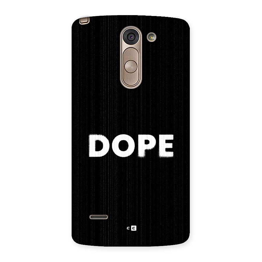 Sense Alert Back Case for LG G3 Stylus