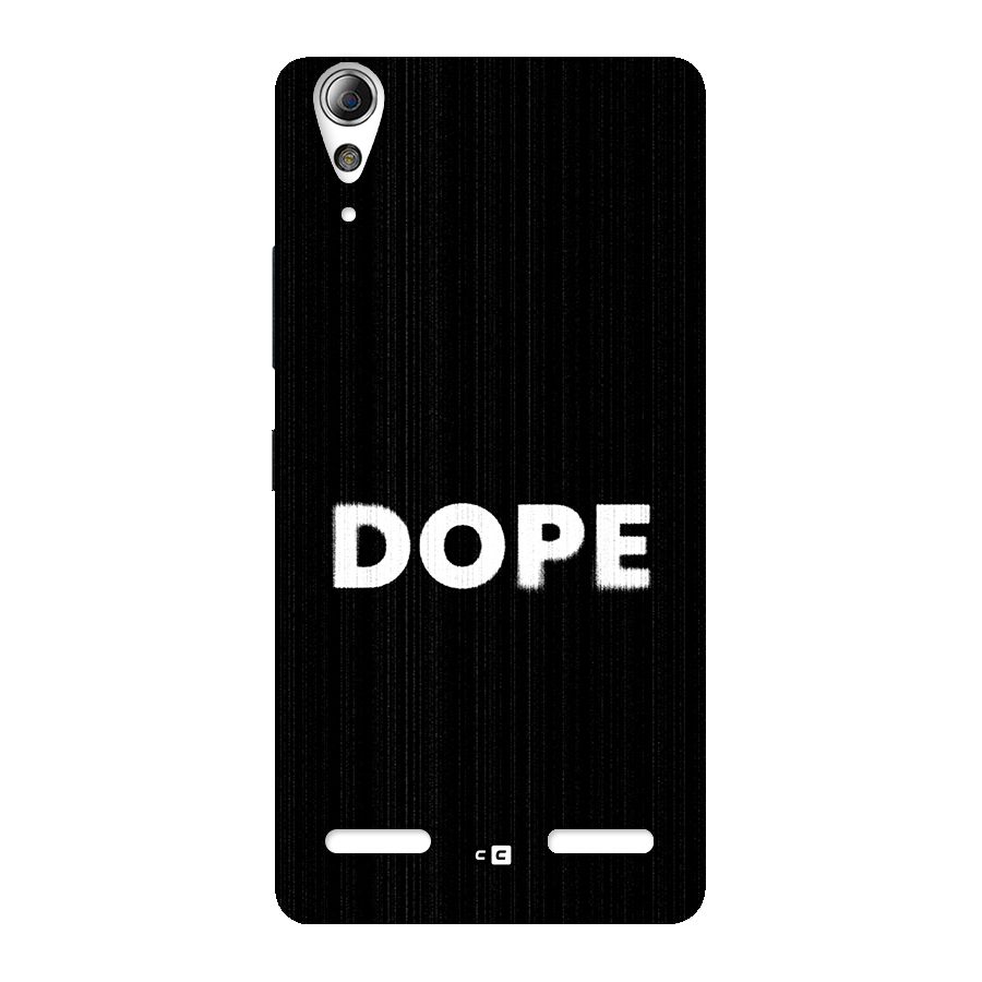 Sense Alert Back Case for Lenovo A6000 Plus