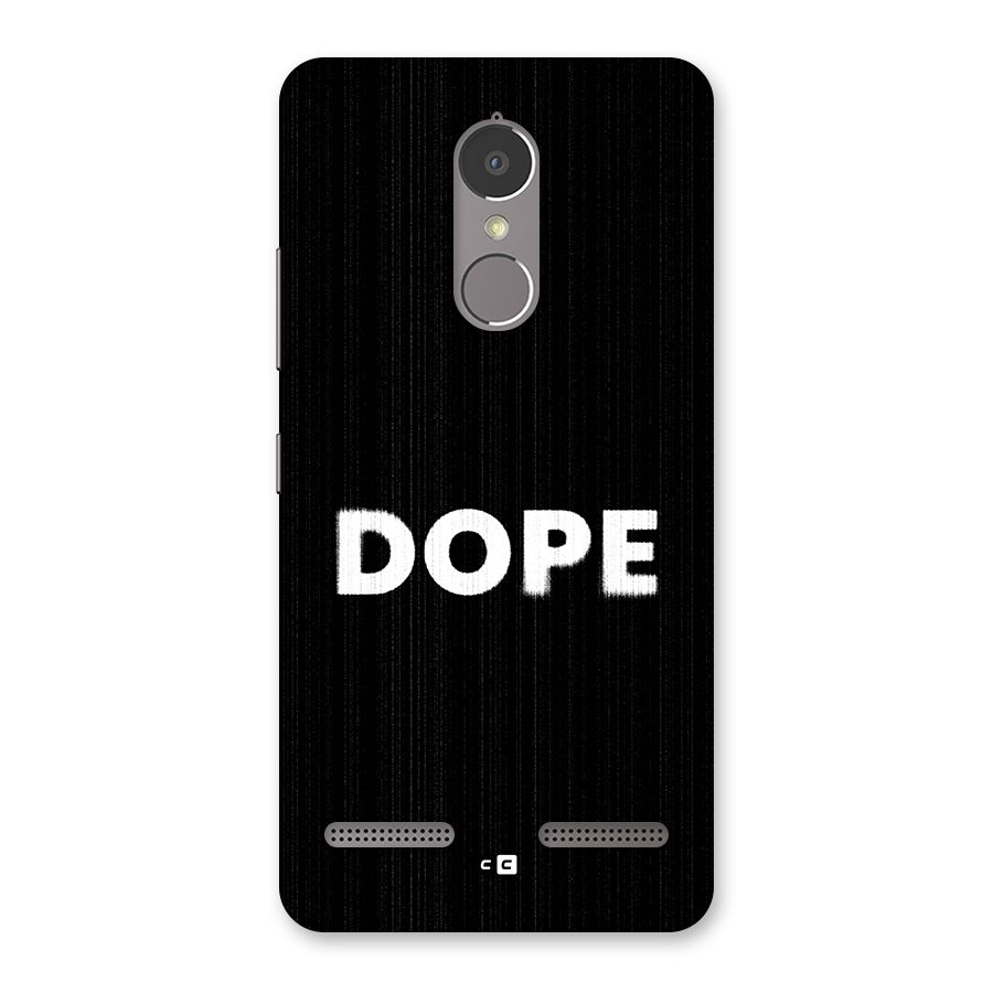 Sense Alert Back Case for Lenovo K6