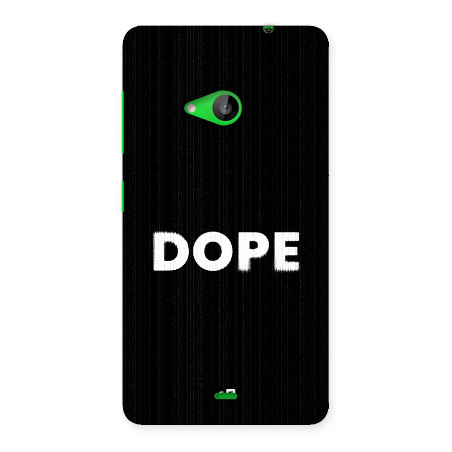 Sense Alert Back Case for Lumia 535