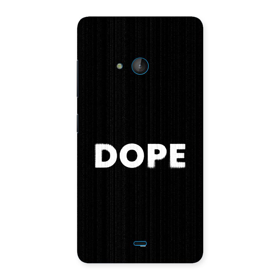 Sense Alert Back Case for Lumia 540