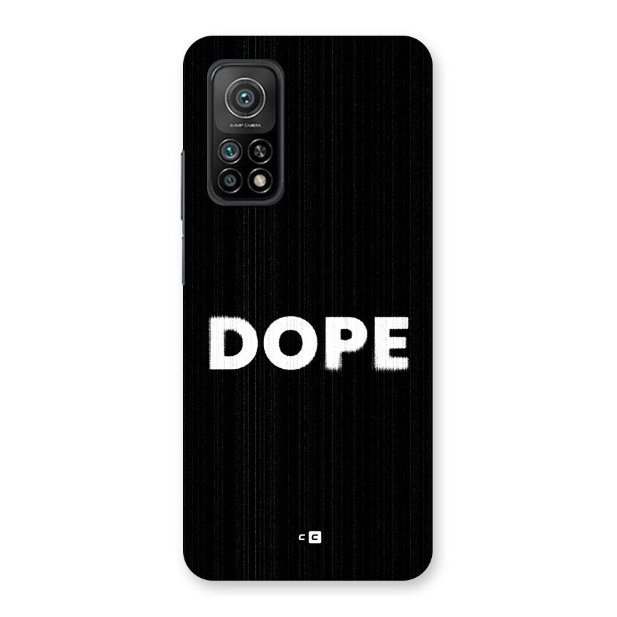 Sense Alert Back Case for Mi 10T 5G