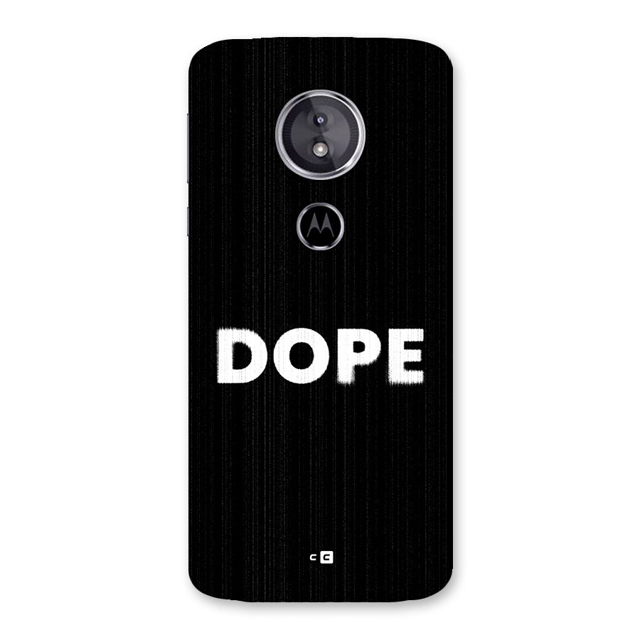 Sense Alert Back Case for Moto E5