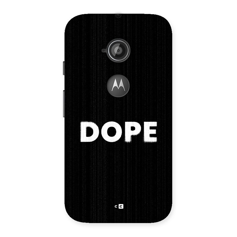 Sense Alert Back Case for Moto E 2nd Gen
