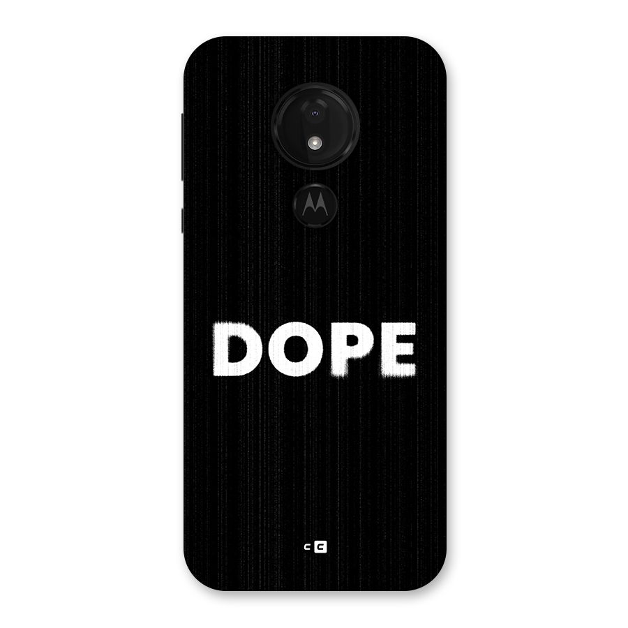 Sense Alert Back Case for Moto G7 Power