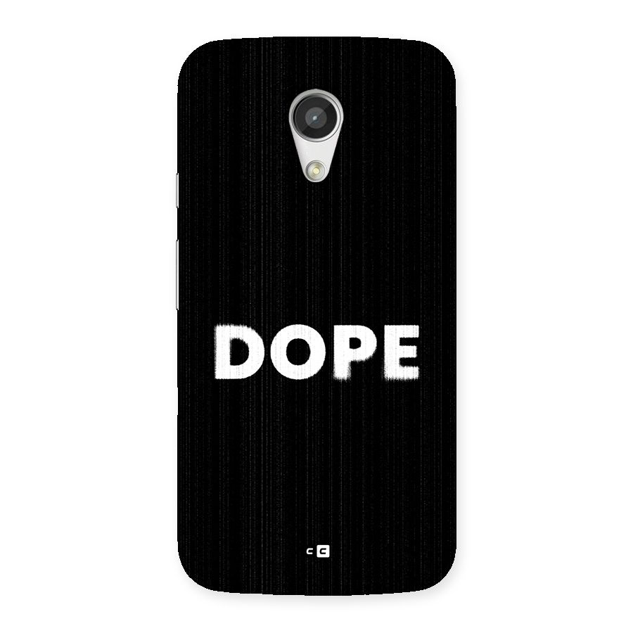 Sense Alert Back Case for Moto G 2nd Gen