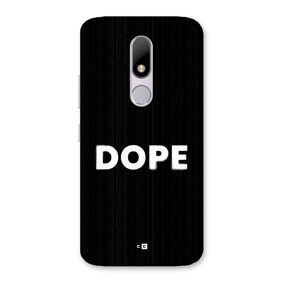 Sense Alert Back Case for Moto M