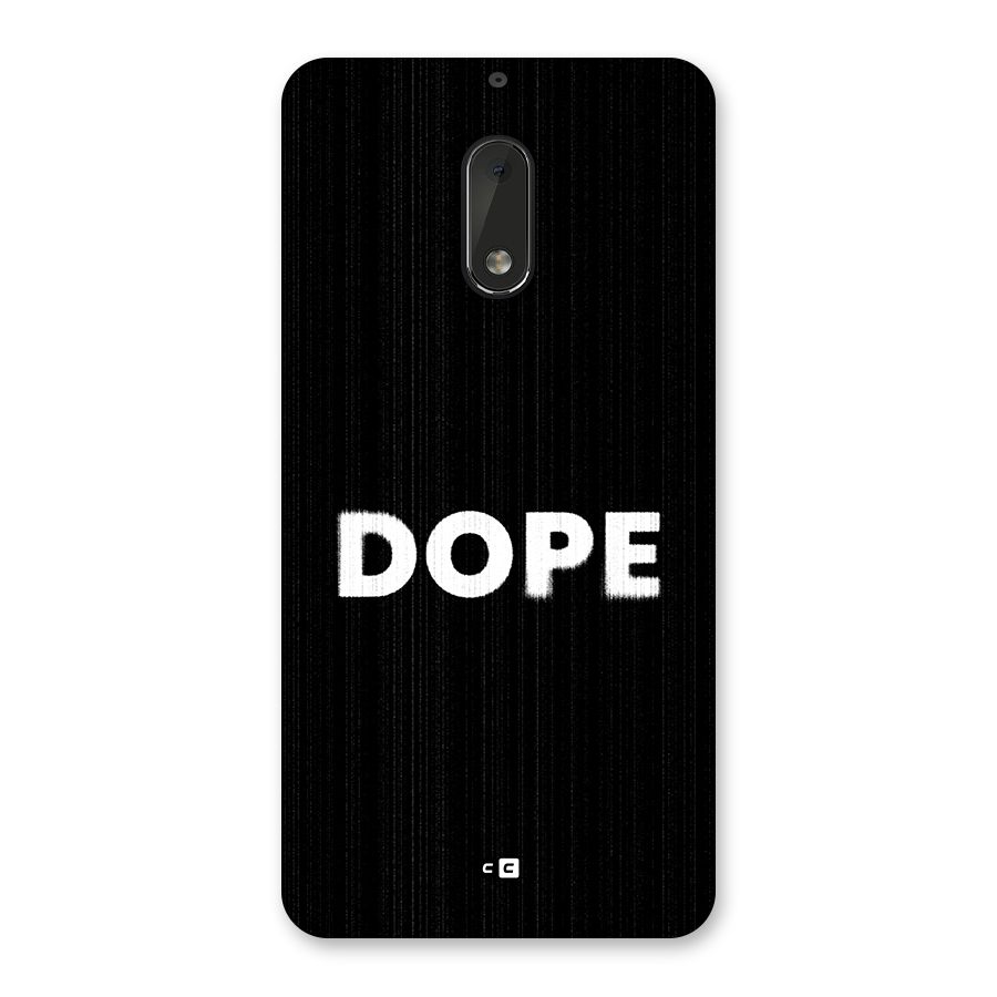 Sense Alert Back Case for Nokia 6