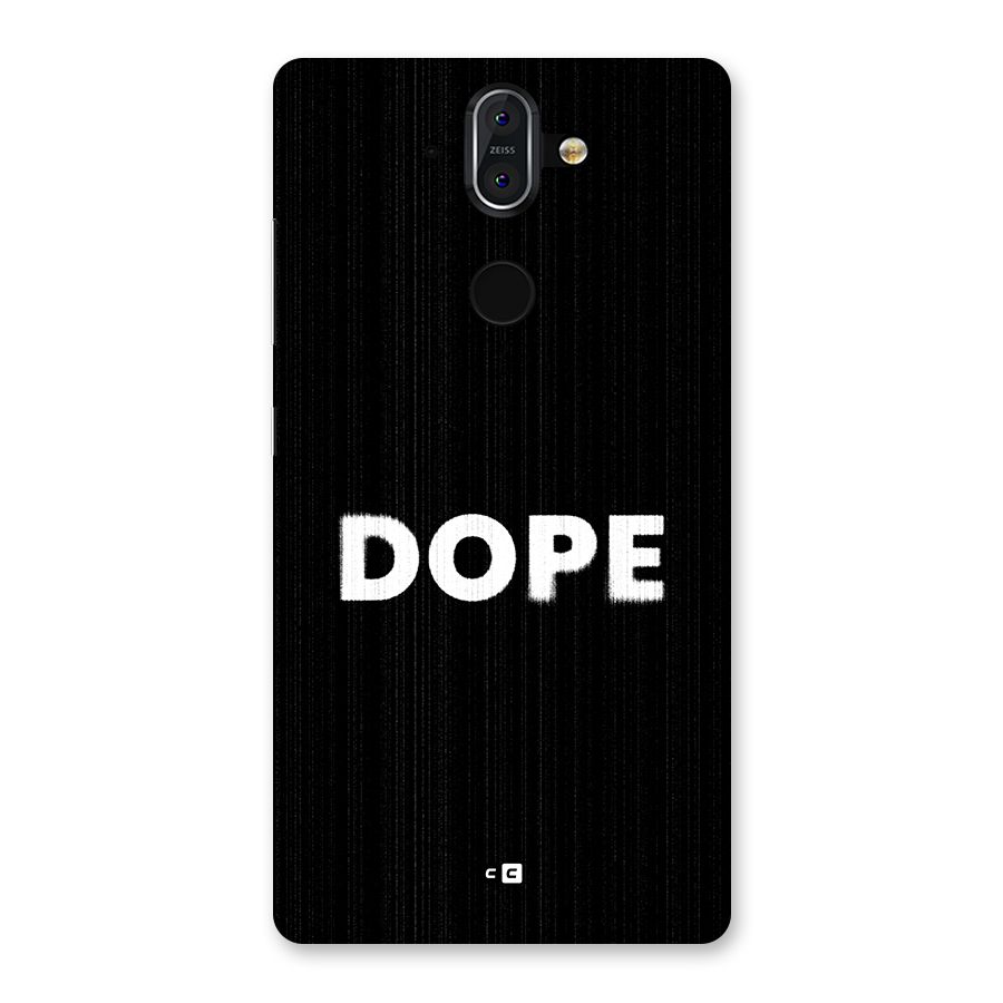 Sense Alert Back Case for Nokia 8 Sirocco