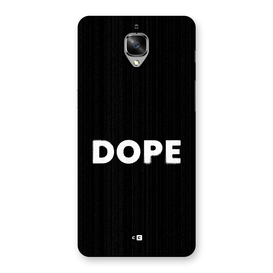 Sense Alert Back Case for OnePlus 3