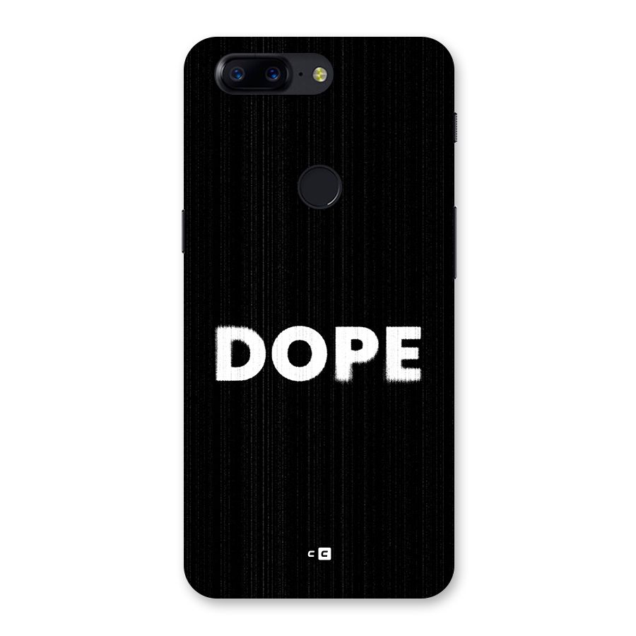 Sense Alert Back Case for OnePlus 5T
