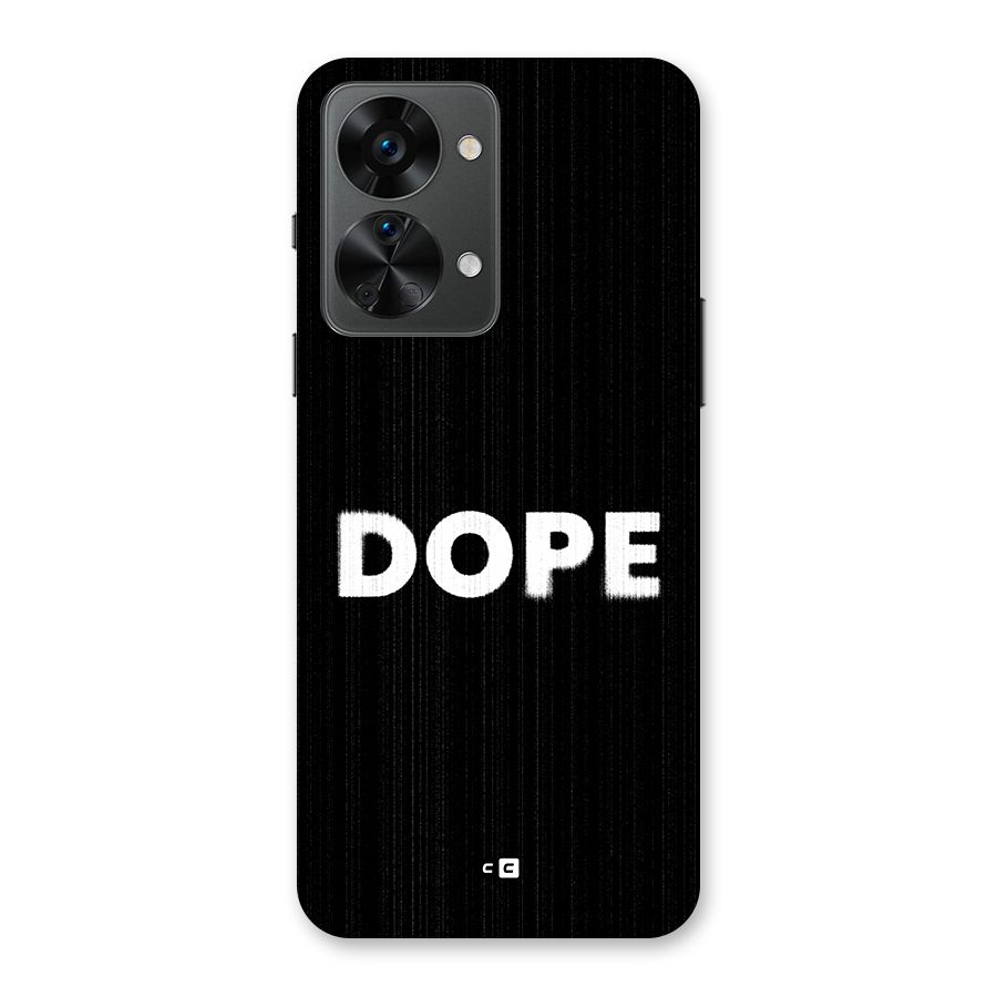 Sense Alert Back Case for OnePlus Nord 2T