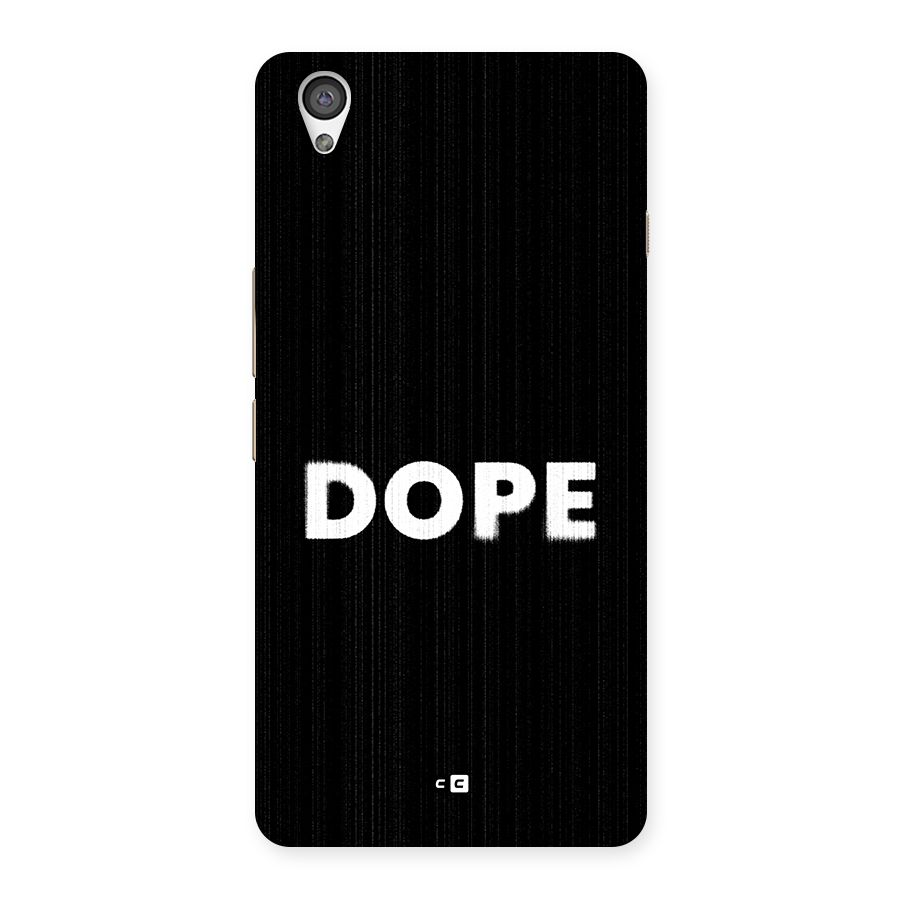 Sense Alert Back Case for OnePlus X